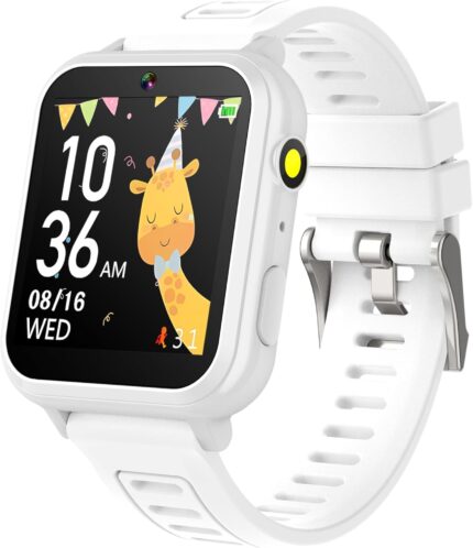 Kids Smart Watch for Kids with 24 Games Kids Watches Touch Screen Music Player Camera Alarm Clock Calculator Flashlight Stopwatch 12/24 hr Toys for Kids Gift for Girls 3-12 Year Old